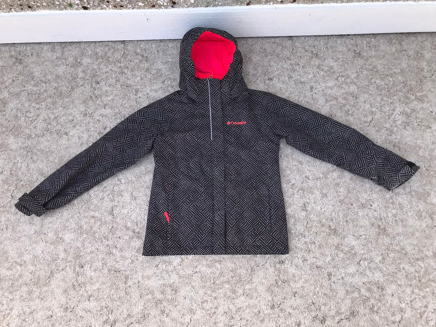 Fall Coat Child Size 7-8 Columbia Black Raspberry Excellent