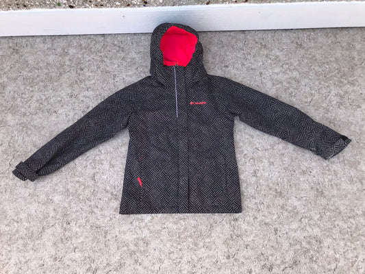 Fall Coat Child Size 7-8 Columbia Black Raspberry Excellent