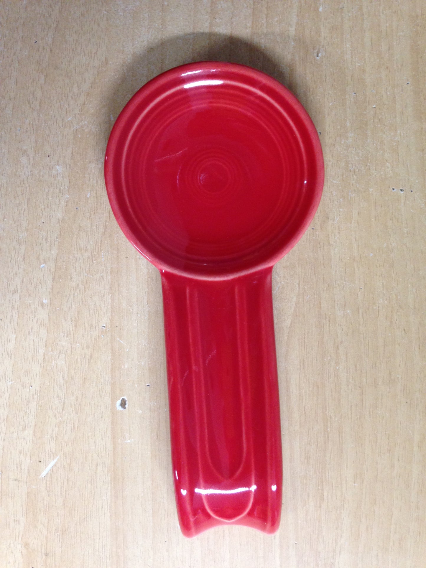 Fiesta Ware Red Spoon Rest As New Outstanding