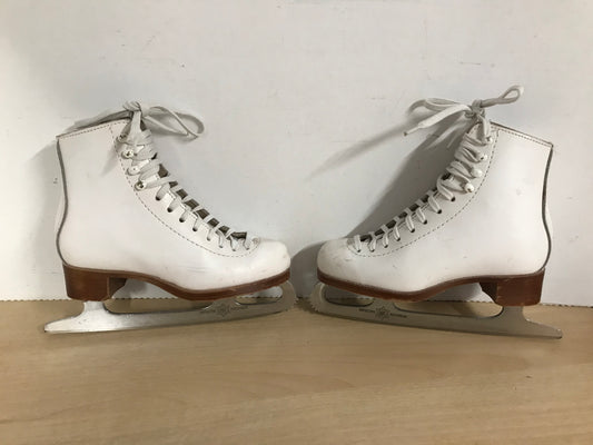 Figure Skates Child Size 12 Jackson Artiste Leather Excellent