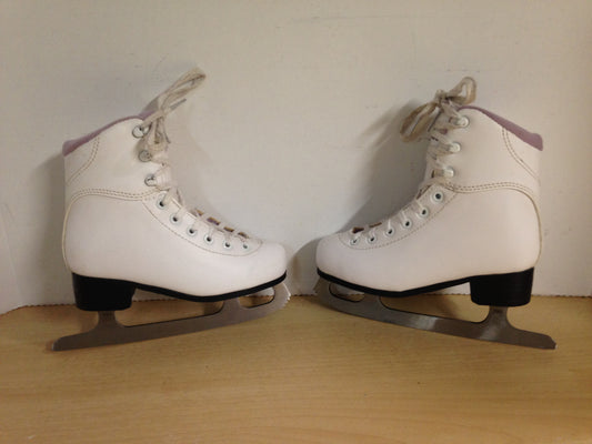 Figure Skates Child Size 13 Jackson Soft Skates White Purple