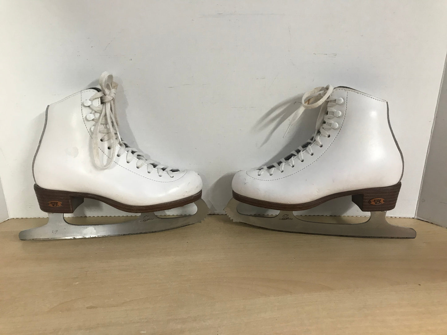 Figure Skates Child Size 1 Riedell Leather Excellent
