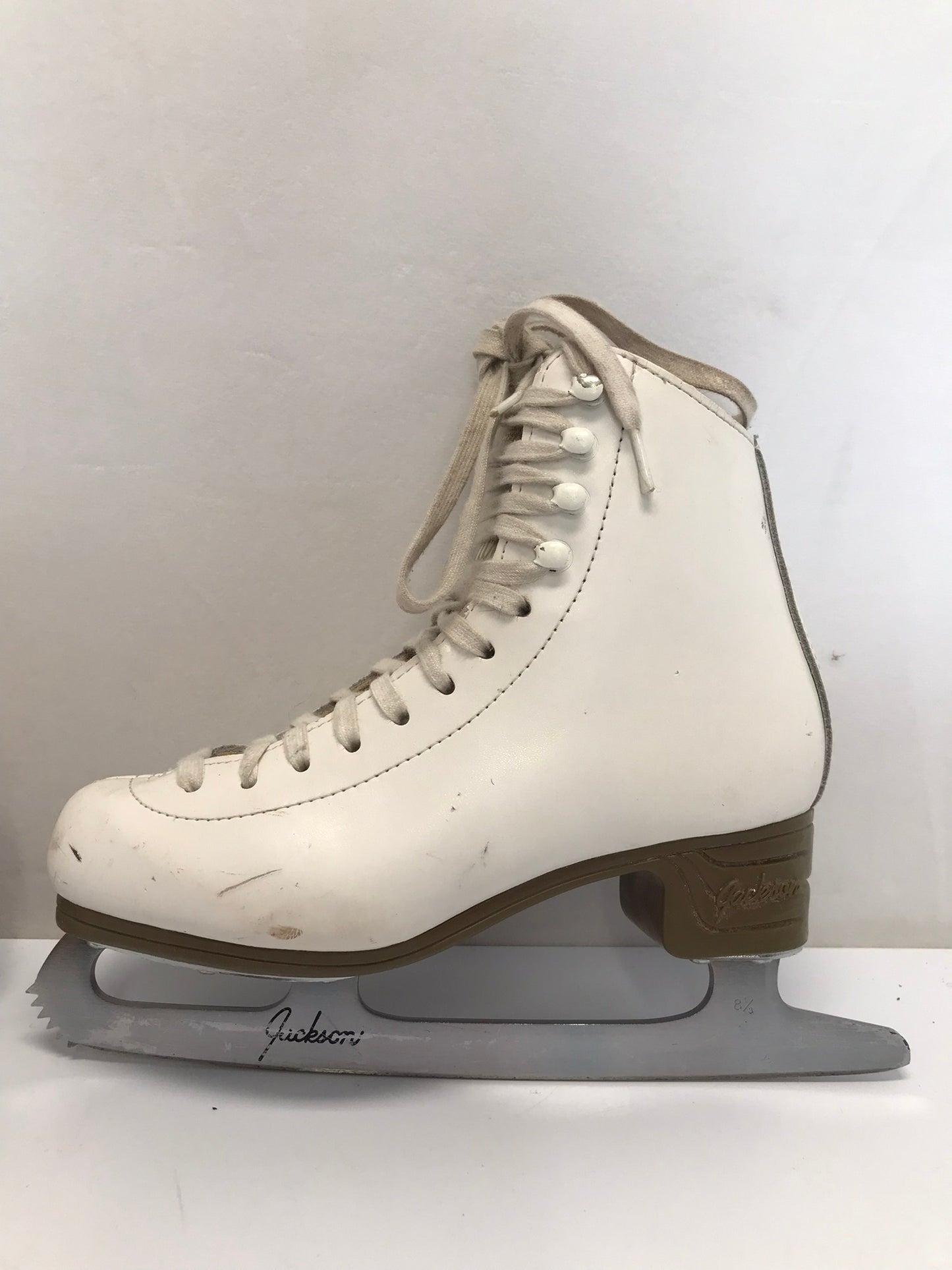 Figure Skates Child Size 2 Jackson All Leather Artiste Outstanding Quality