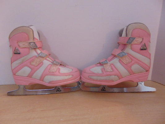 Figure Skates Child Size 2 Softec Soft Skate Pink Minor Wear Marks Pink