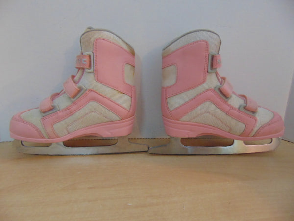 Figure Skates Child Size 2 Softec Soft Skate Pink Minor Wear Marks Pink