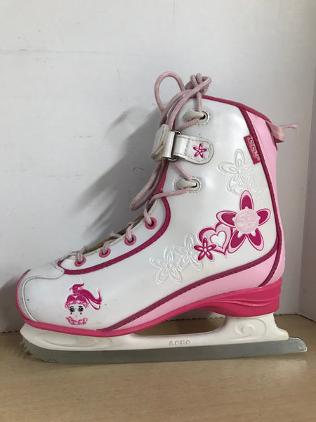Figure Skates Child Size 4 CCM Pink Soft Skate