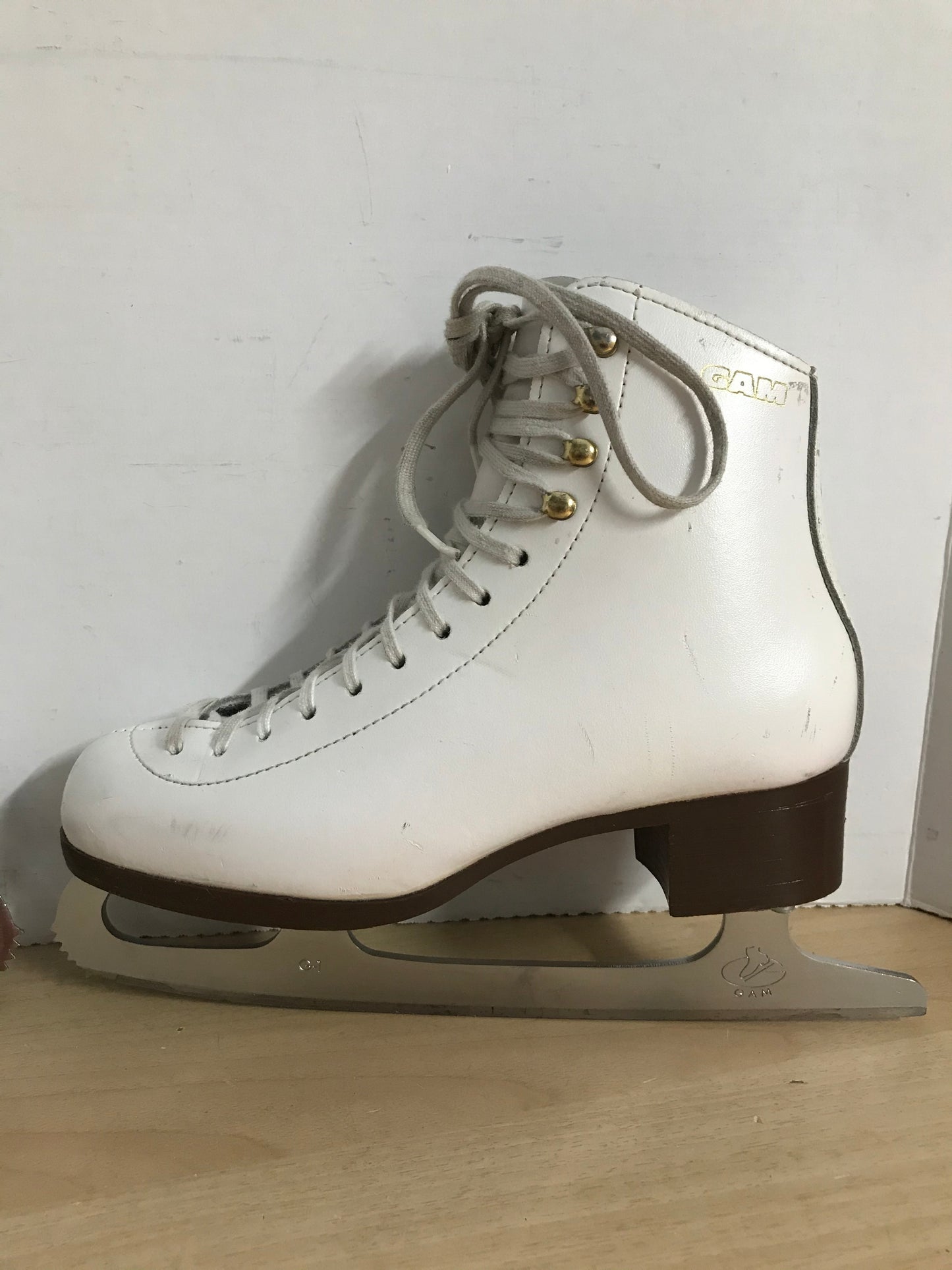 Figure Skates Child Size 5 GAM Leather Freeskate