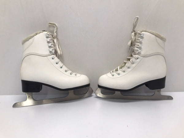 Figure Skates Ladies Size 5 Jackson Soft Skates White As New