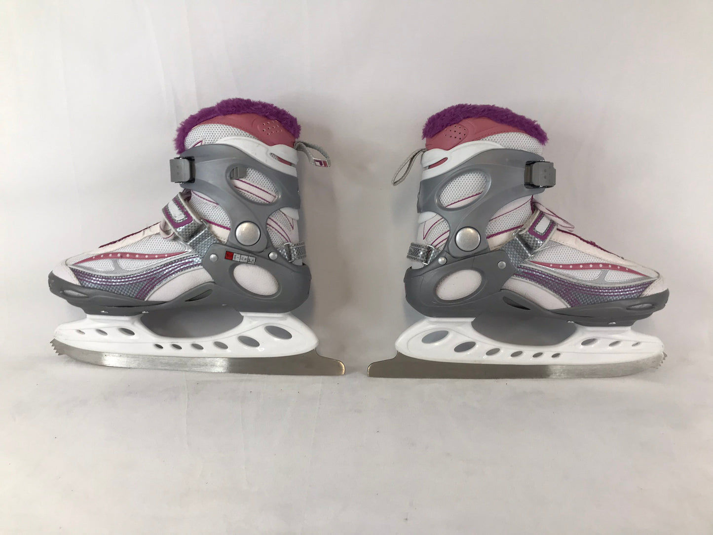 Figure Skates Ladies Size 6 Fila White Pink Grey New Demo Model