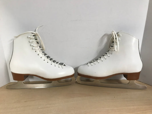 Figure Skates Ladies Size 7 Sonja Bronze Leather New Demo Model