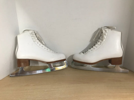 Figure Skates Ladies Size 8 Jackson Artiste All Leather Like New