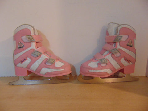 Figure Skates Child Size 12 Jackson Soft Skates White Pink New Demo Model