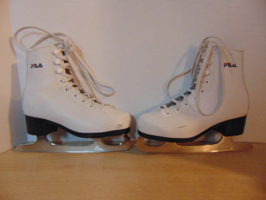 Figure Skates Child Size 13 Fila Few Marks