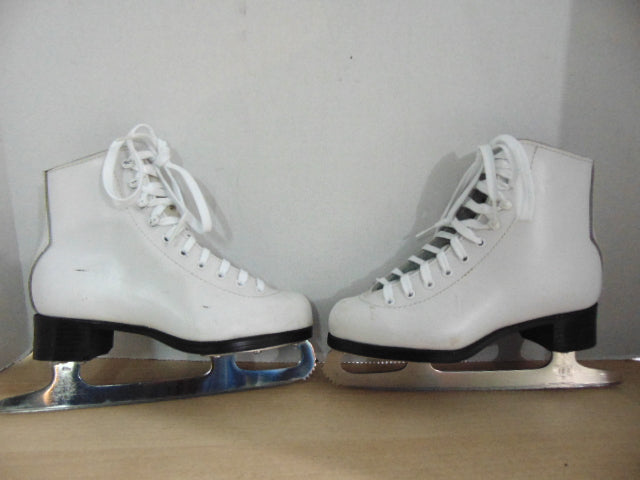Figure Skates Child Size 2 Glacier 410 Leather Minor Wear