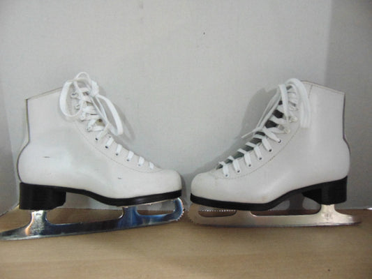 Figure Skates Child Size 2 Glacier 410 Leather Minor Wear