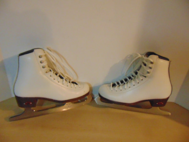 Figure Skates Child Size 1-2 Riedell Model 33 All Leather Outstanding Quality