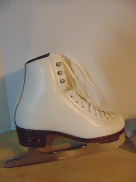 Figure Skates Child Size 1-2 Riedell Model 33 All Leather Outstanding Quality