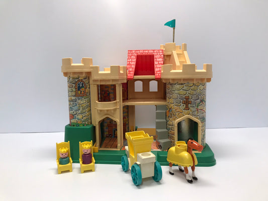 Fisher Price Little People Toys Vintage Little People 1974 PLAY FAMILY CASTLE 993
