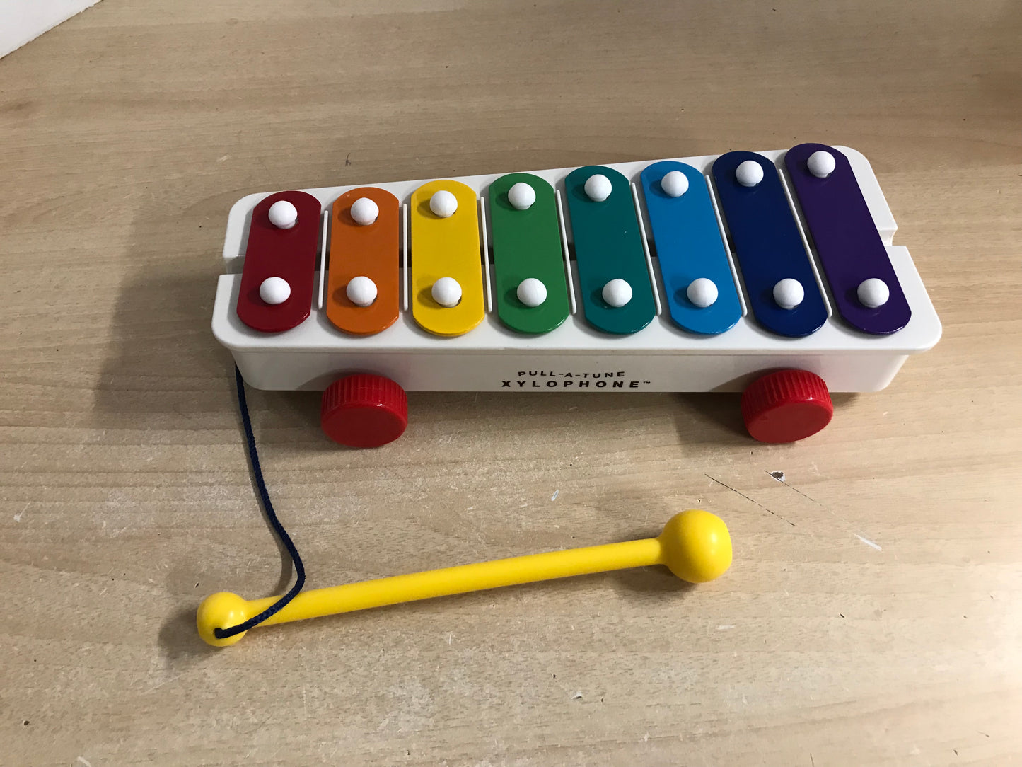 Fisher Price Pull Along Xylophone Musical Toy As New