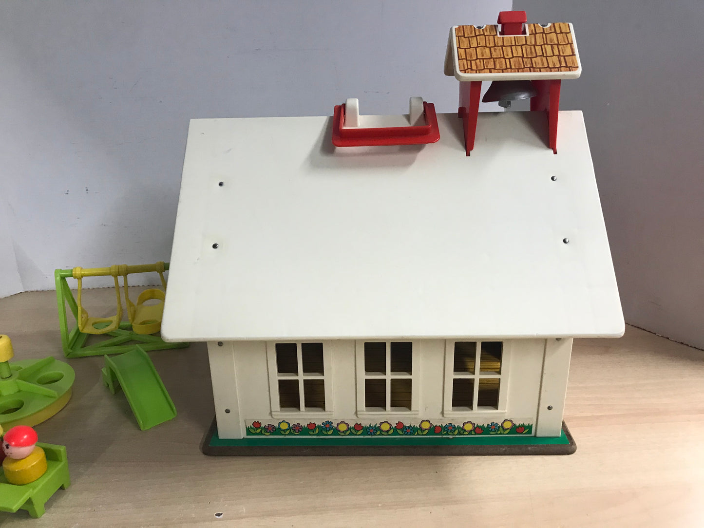 Fisher Price Vintage 1960's Play Family  School House
