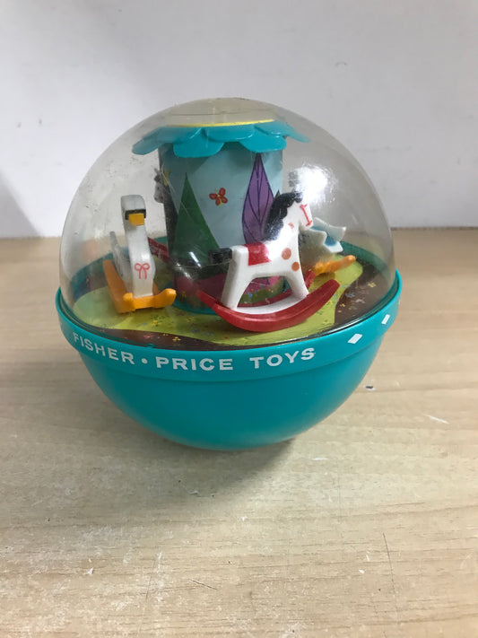 Fisher Price Vintage 1966 Roly Poly Chime Ball