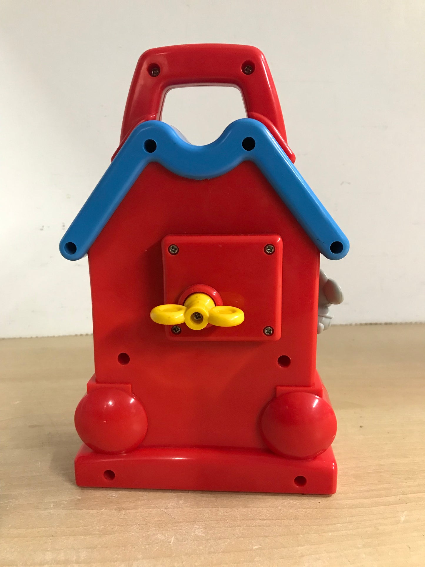 Fisher Price Vintage 1994 Wind Up Lets Learn How To Tell Time Clock Works Perfect