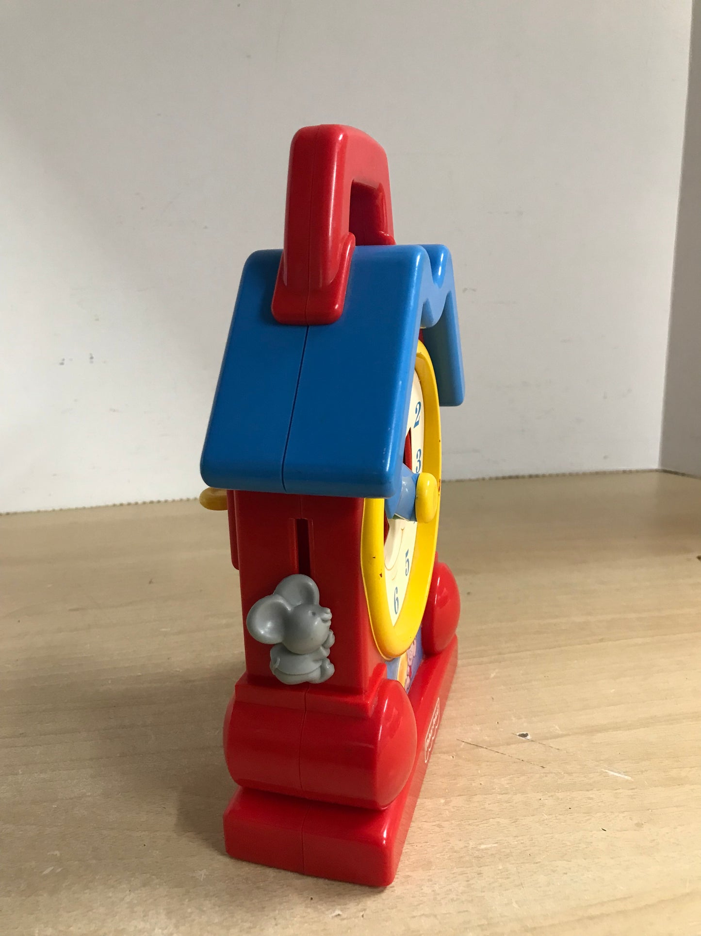 Fisher Price Vintage 1994 Wind Up Lets Learn How To Tell Time Clock Works Perfect