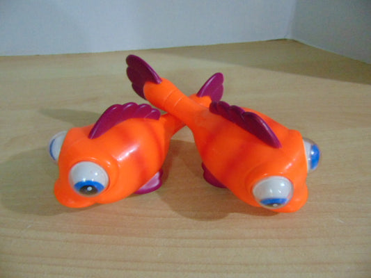 Fisher Price Vintage Fun Fish Musical Maracca's RARE