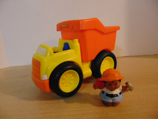 Fisher Price Little People Real Sounds Dump Truck