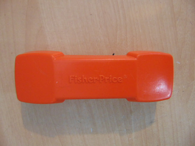 Fisher Price Play Family Kitchen Fun With Food Orange Play Phone Vintage 1987 Rare 7 inch