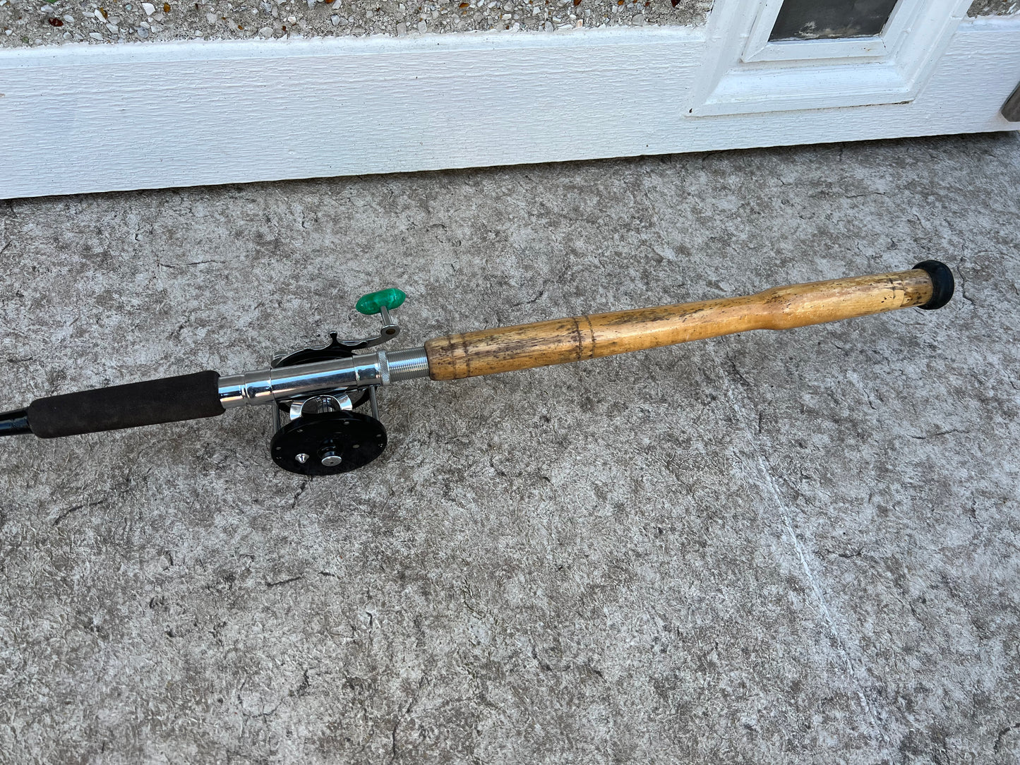 Fishing 7 Feet Halibut Rod With Penn Reel Made In USA Excellent Condition