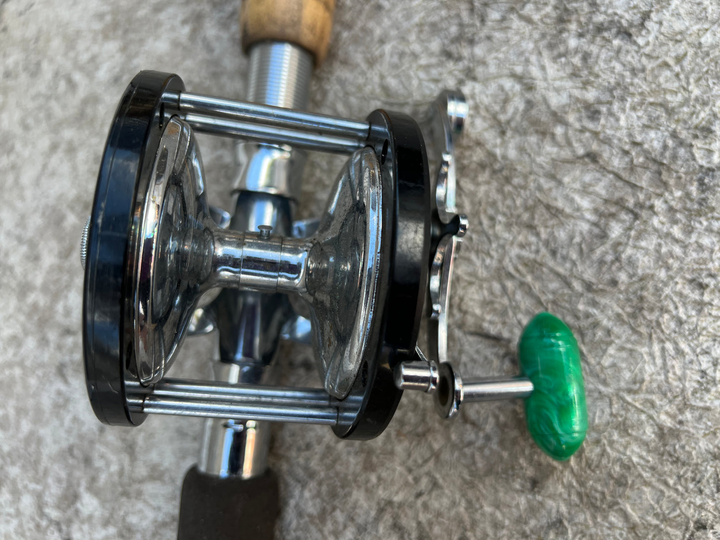 Fishing 7 Feet Halibut Rod With Penn Reel Made In USA Excellent Condition