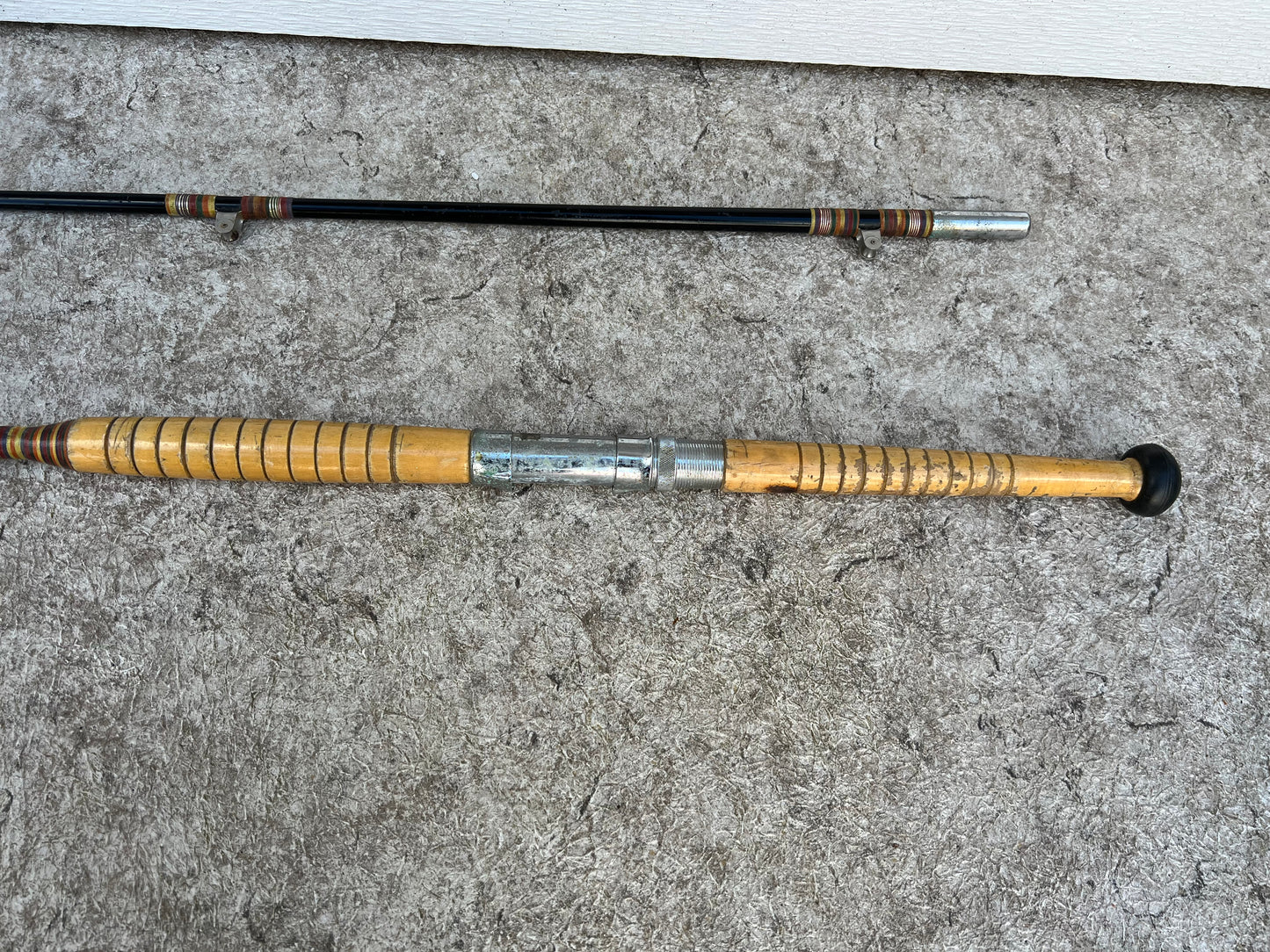 Fishing 8 Ft Vintage Peetz Original Fishing Rod 1960's RARE