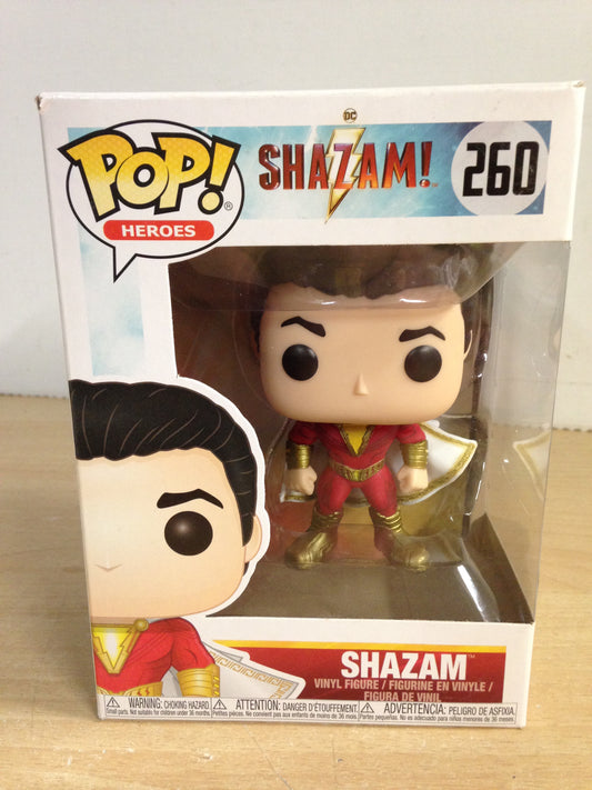 Funko Pop Heros Shazam 260 New Demo Model