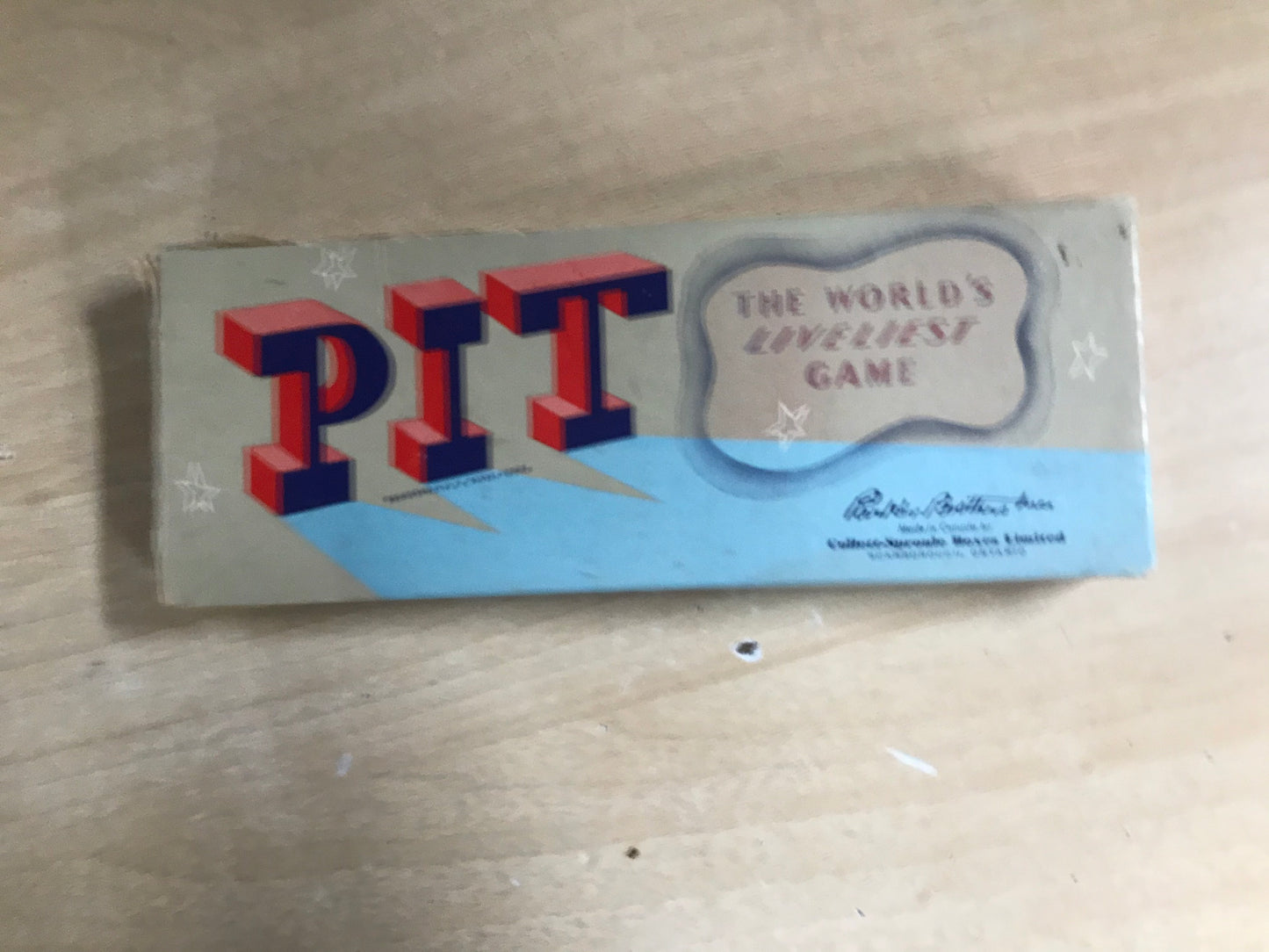 Game 1919, 1947 Vintage Parker Brothers Card Game Pit Bull & Bear Addition Very RARE Complete