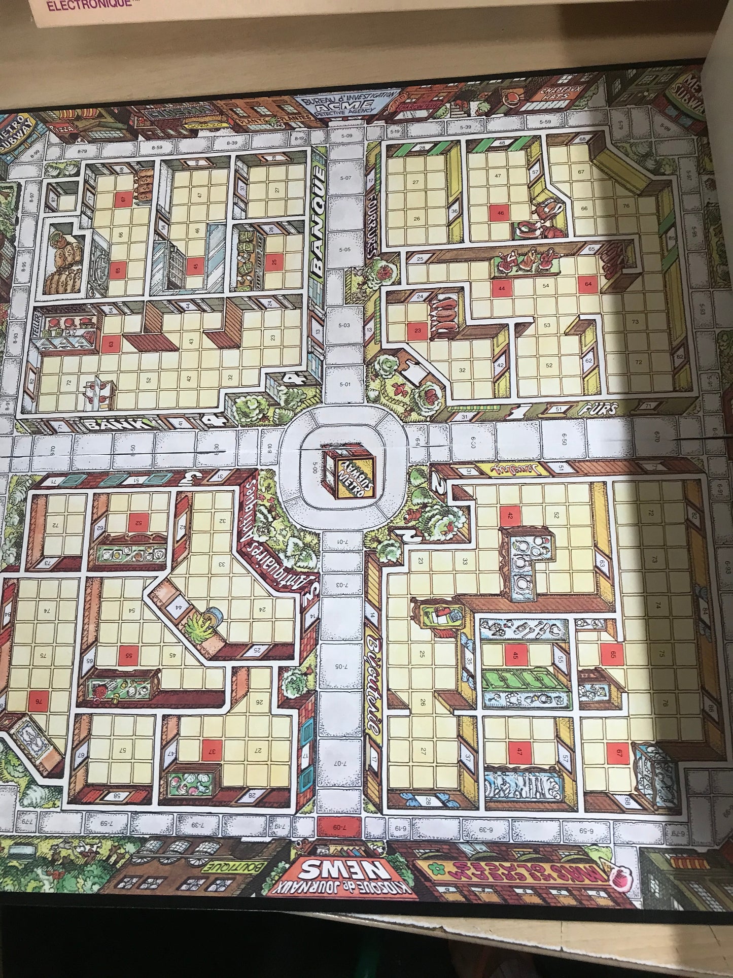 Game 1979 Vintage Parker Bros. STOP THIEF Electronic Cops Robbers Board Game Complete As New Works Perfect