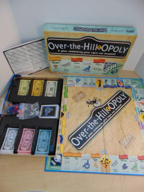Game Monopoly Over The Hill Opoly As New Complete Mint