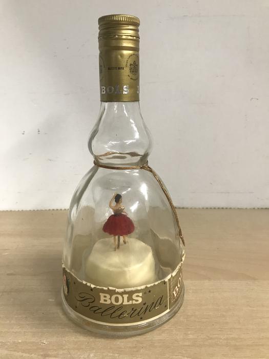 Grandma Attice Antique Dutch Lucas Bols Gold Liquer Bottle Empty + Dancing Ballerina Musical  Works Perfect This is very RARE to find. One of a kind. Only manufactured for a few years. Dutch Made.