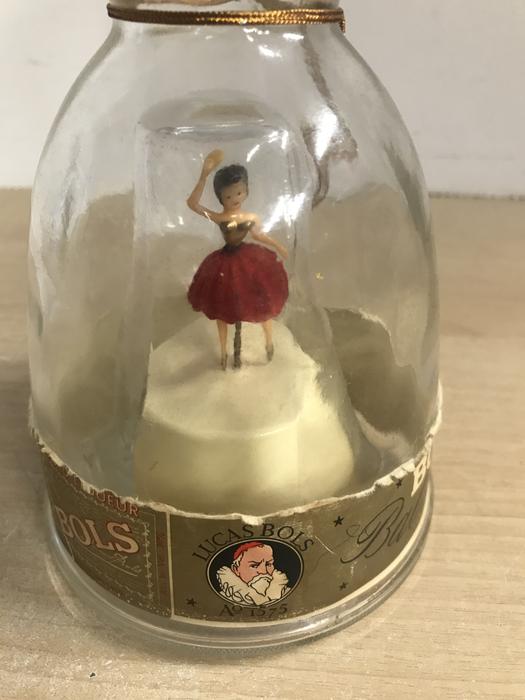 Grandma Attice Antique Dutch Lucas Bols Gold Liquer Bottle Empty + Dancing Ballerina Musical  Works Perfect This is very RARE to find. One of a kind. Only manufactured for a few years. Dutch Made.