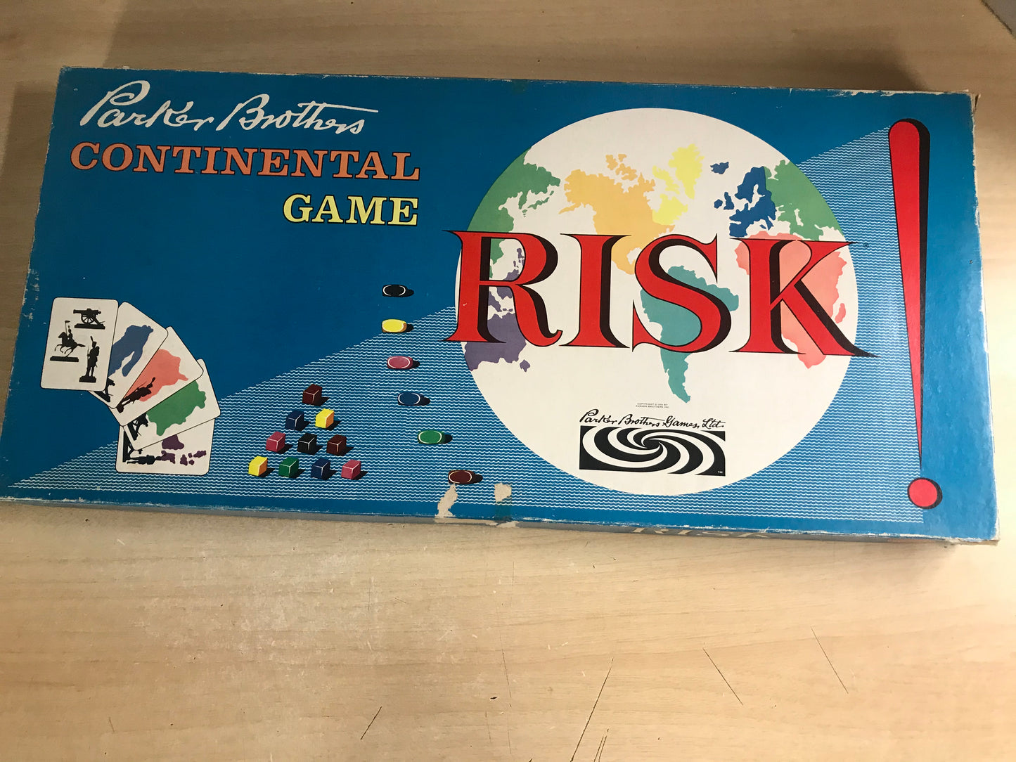 Game 1959 Vintage Risk RARE TO FIND