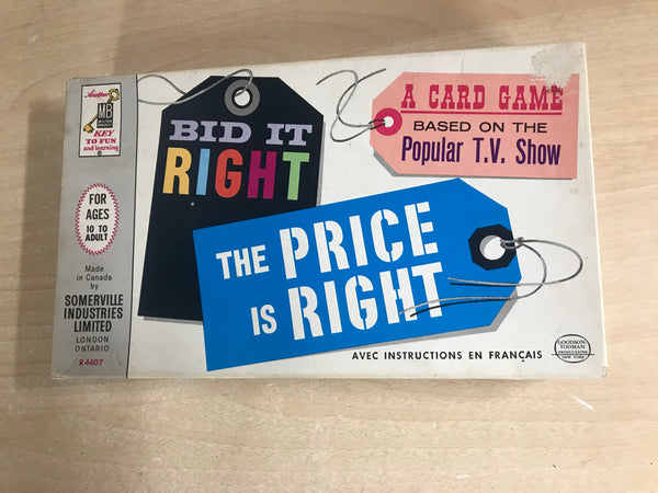 Game 1964 The Price Is Right Game Complete RARE