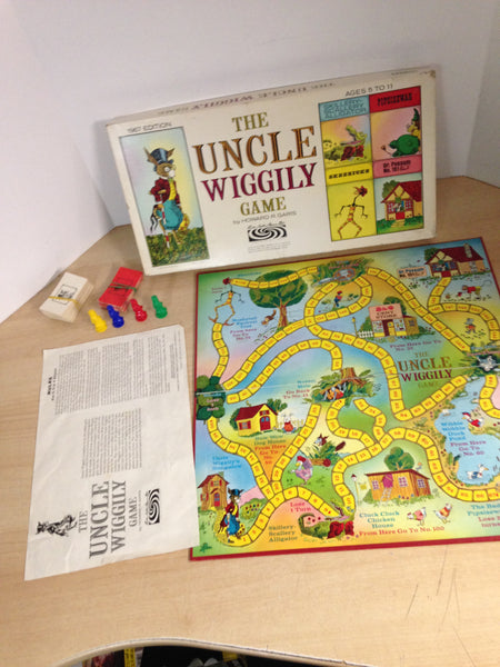 Y Game 1967 The Uncle Wiggily Game Complete  RARE