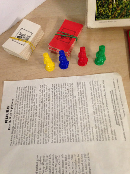 Y Game 1967 The Uncle Wiggily Game Complete  RARE