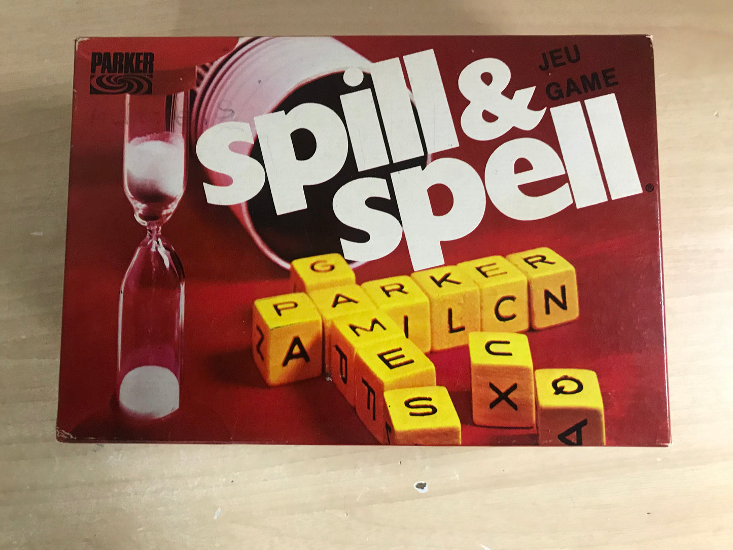 Game 1972 Vintage Spill and Spell Complete As New