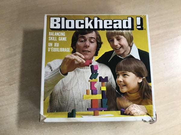 Game 1975 Vintage Block Head Complete RARE