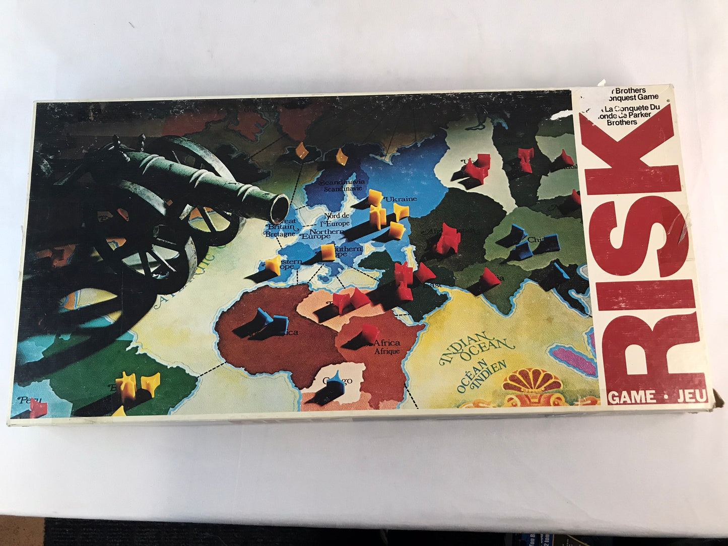 Game 1975 Vintage Parker Brothers Risk Complete RARE