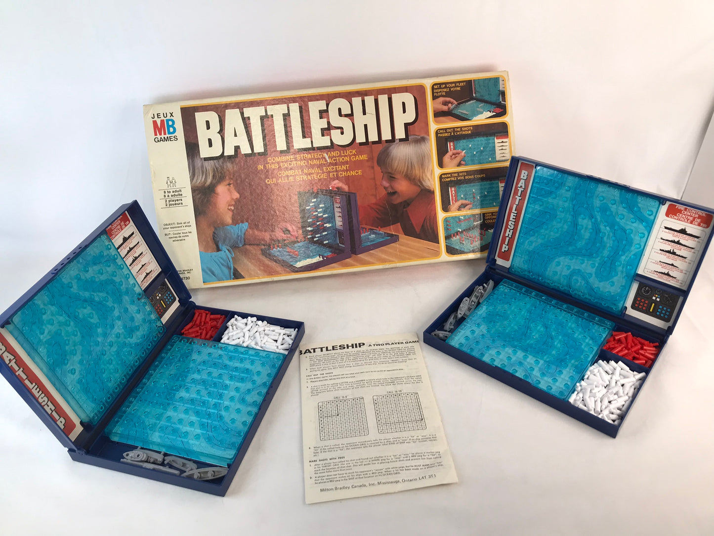 Game 1978 Vintage Parker Brothers Battleship Complete RARE