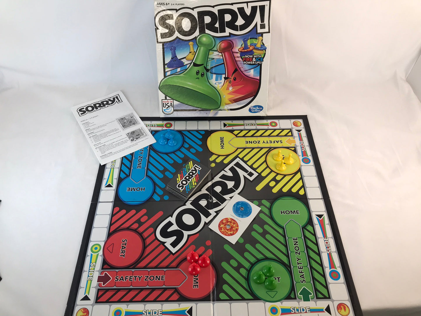 Game Hasbro Sorry Complete