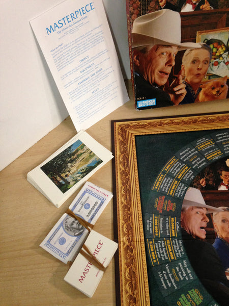 Game Masterpiece The Classic Art Auction Game Vintage Complete