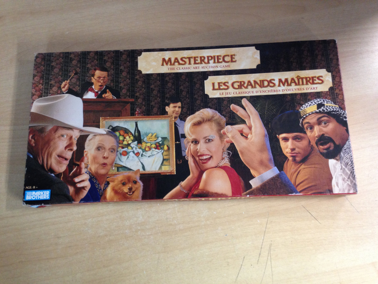 Game Masterpiece The Classic Art Auction Game Vintage Complete